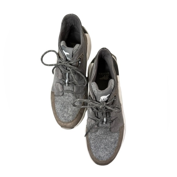 Sorel Women's Kinetic Rngd Caribou Boot Waterproof Leather Boots Size 10.5 - Picture 4 of 13